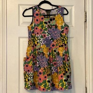 Nooworks Big Pocket dress in People I’ve Loved print